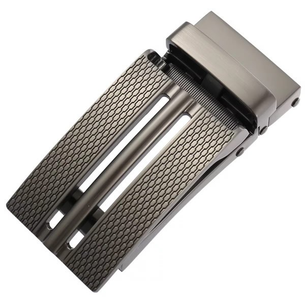 Casual Dress Leather Belt Sliding Belt Buckle Mens