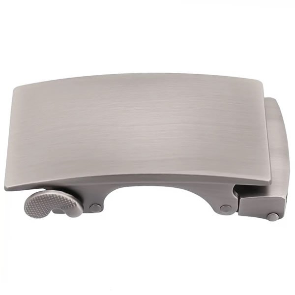 Mens Belts Gunmetal Ratchet Slide Belt Buckle Men Adjustable - Image 3