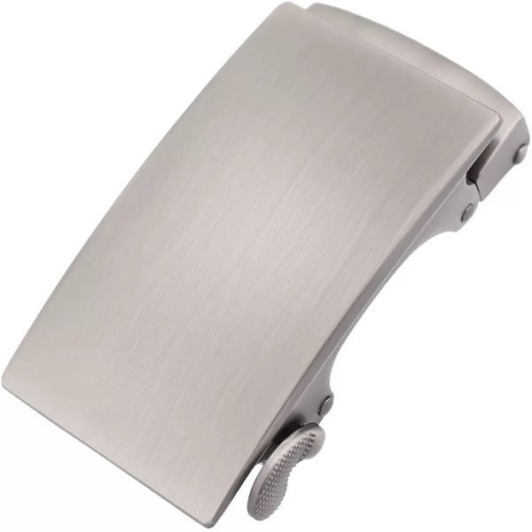 Mens Belts Gunmetal Ratchet Slide Belt Buckle Men Adjustable - Image 4
