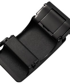 Alternative view of Dress Belt Adjustable Slide Belt Buckle Black