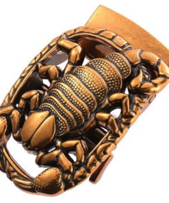 Cowboy Western Brass Belt Buckles Ratchet Automatic Slide Belt Buckle Big