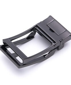 Alternative view of Sliding Automatic Belt Buckle Black for Men