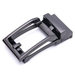 Sliding Automatic Belt Buckle Black for Men