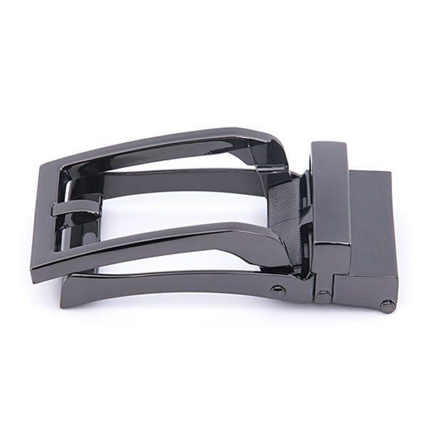 Sliding Automatic Belt Buckle Black for Men - Image 3