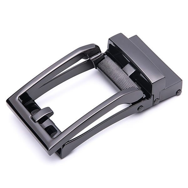 Sliding Automatic Belt Buckle Black for Men