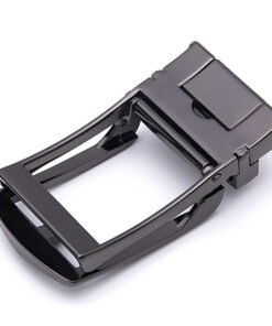 Mens Belts Automatic Belt Buckle Black