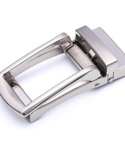 Zinc Alloy Automatic Silver Belt Buckles Men