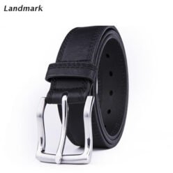 Split Leather Single Prong Buckle Belt LA2023
