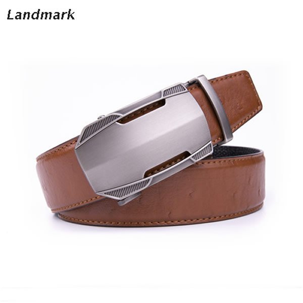 Genuine Leather Ratchet Belt LA2065 - Image 3