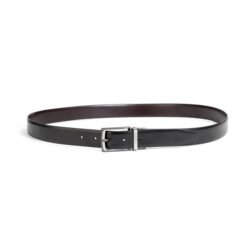 Alternative view of Dress Reversible Black Mens Genuine Leather Belt LA1003