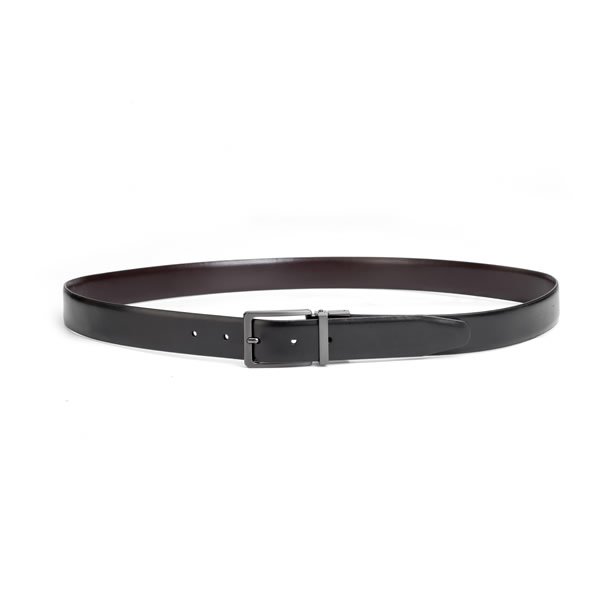 Reversible Dress Genuine Leather Belt Men LA1004 - Image 2
