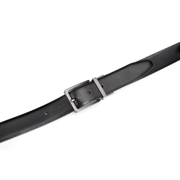 Reversible Dress Genuine Leather Belt Men LA1004 - Image 4