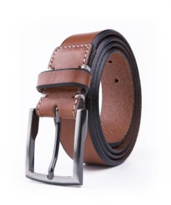 Black Casual Dress Italian Top Grain Leather Belt Mens Deisgner Belt