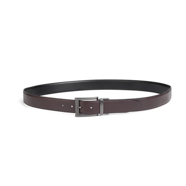 Formal Dress Reversible Split Leather Mens Belts - Image 3