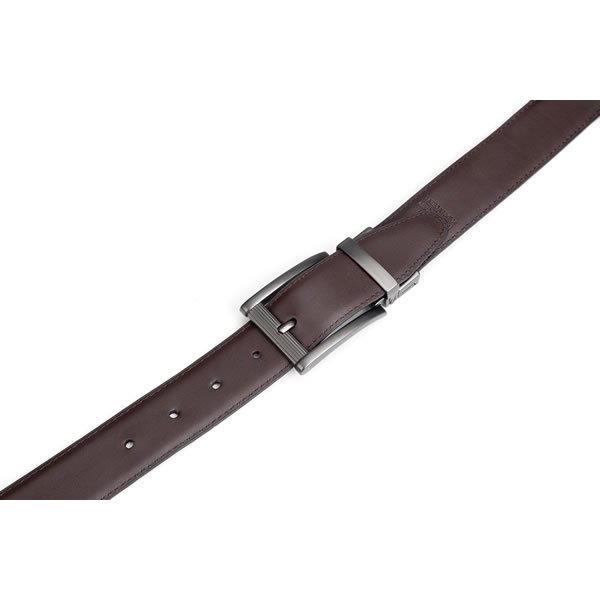 Formal Dress Reversible Split Leather Mens Belts - Image 5