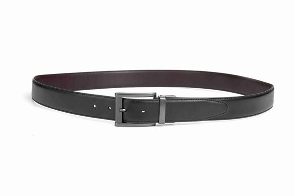 Formal Dress Reversible Split Leather Mens Belts - Image 11