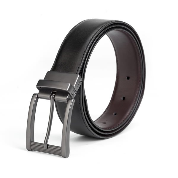 Formal Dress Reversible Split Leather Mens Belts