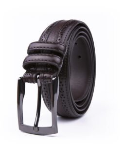Casual Dress Balck Genuine Leather Mens Belts