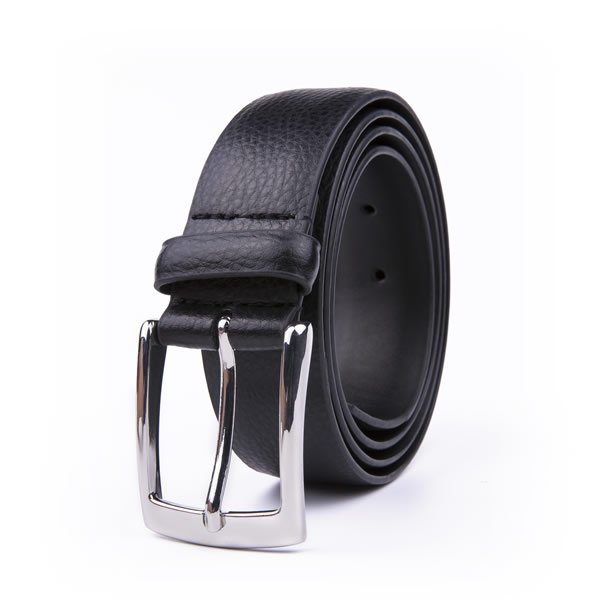 Black Dress Genuine Leather Belt for Men - Image 8
