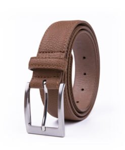 Dress Formal Mens Black Genuine Leather Belt
