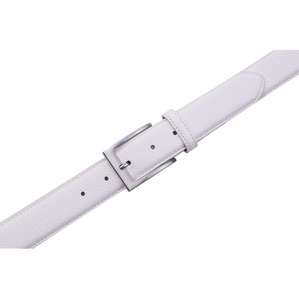 Dress Formal Mens Black Genuine Leather Belt - Image 7