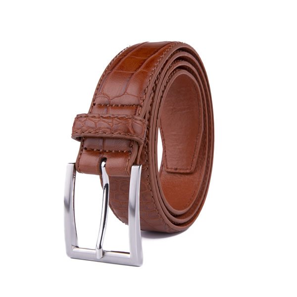 Black Crocodile Genuine Men Leather Belt - Image 3