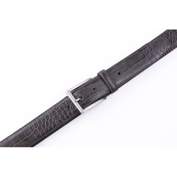 Black Crocodile Genuine Men Leather Belt - Image 6