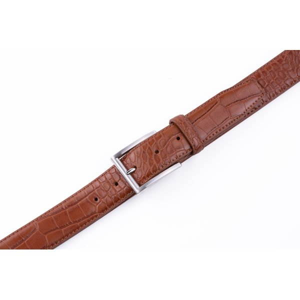 Black Crocodile Genuine Men Leather Belt - Image 7