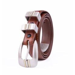 Retro Casual Full Grain Genuine Mens Leather Belt LA1217