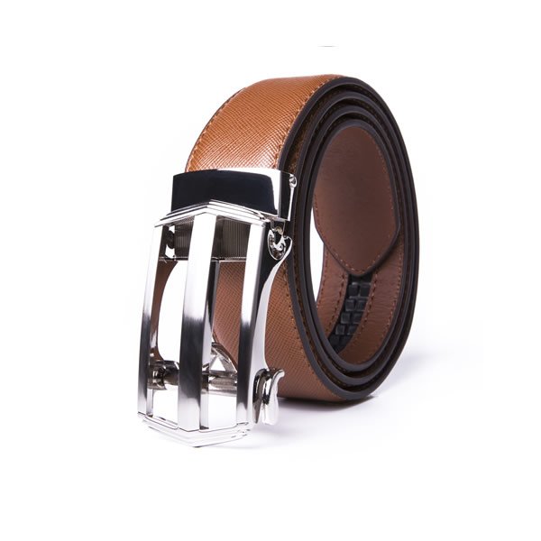 Dress Black Split Leather Belt Mens Designer Belt LA1221 - Image 3