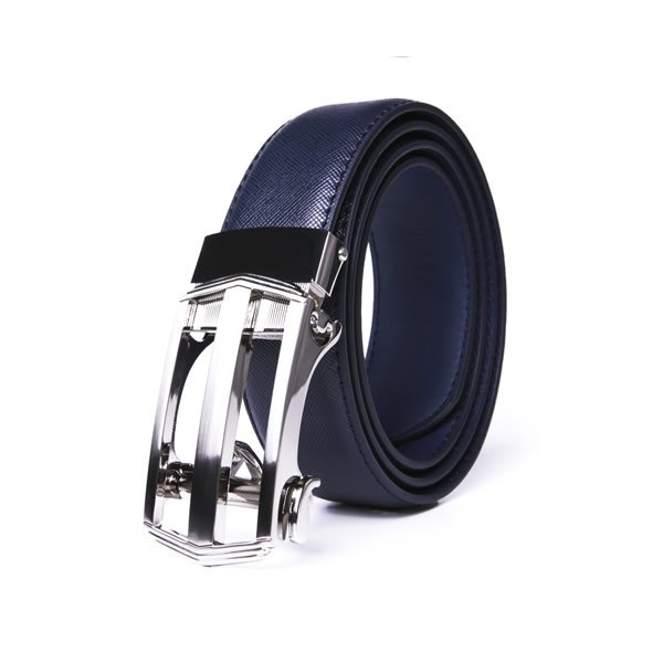 Dress Black Split Leather Belt Mens Designer Belt LA1221 - Image 4