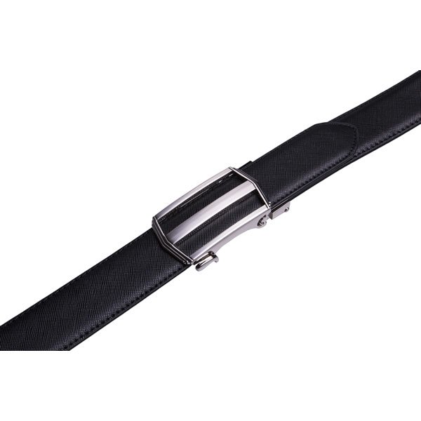 Dress Black Split Leather Belt Mens Designer Belt LA1221 - Image 7