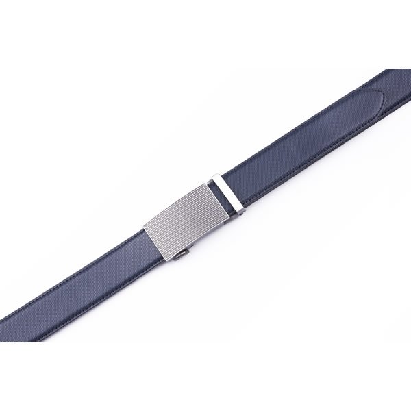 Dress Casual Clip Mens Genuine Leather Belt Automatic Black Belt - Image 7
