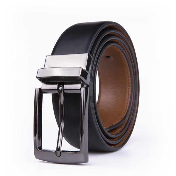 Adjustable Dress Stretch Belt PU Leather Belt - Image 5