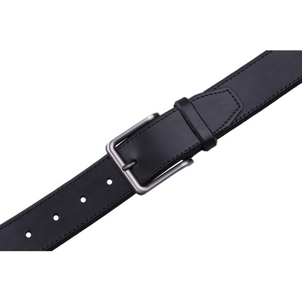 Black Casual Dress Italian Full Grain Genuine Leather Belt Mens Deisgner Belt - Image 4