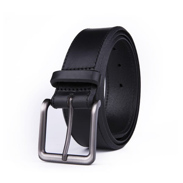 Black Casual Dress Italian Full Grain Genuine Leather Belt Mens Deisgner Belt - Image 6