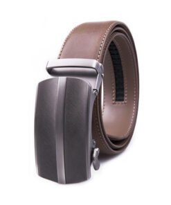 Casual Dress Genuine Leather Belt Autaomatic Black Belt