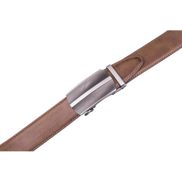 Genuine Leather Belt Autaomatic Black Belt LA2061 - Image 4