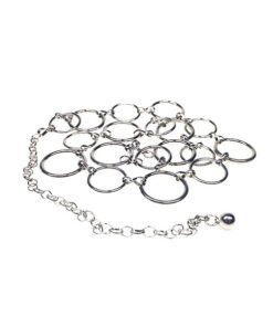 Ladies Cheap Waist Chain Circle Dresses Decoration Woman Chain Belts