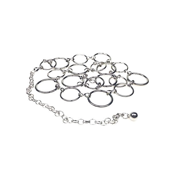Ladies Cheap Waist Chain Circle Dresses Decoration Woman Chain Belts
