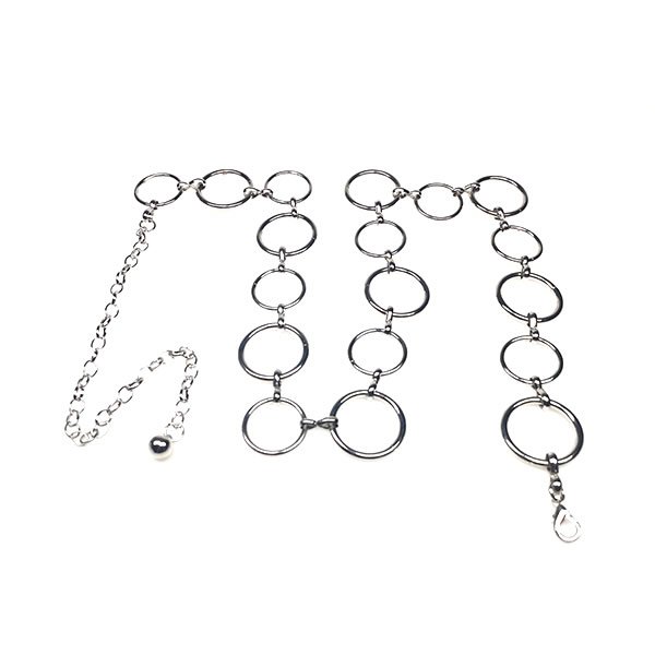 Ladies Cheap Waist Chain Circle Dresses Decoration Woman Chain Belts - Image 3