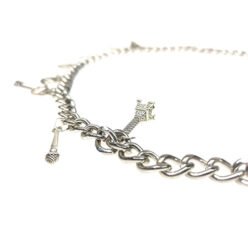 Ladies Silver Metal Adjustable Link Waist Chain Belts for Dresses
