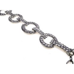 Ladies Waist Belly Silver Diamond Chain Belt Body Jewelry for Backless Dress