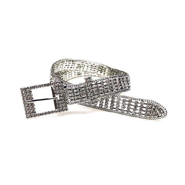 Shiny Diamond Studded Bling Bling Chain Belts for Ladies