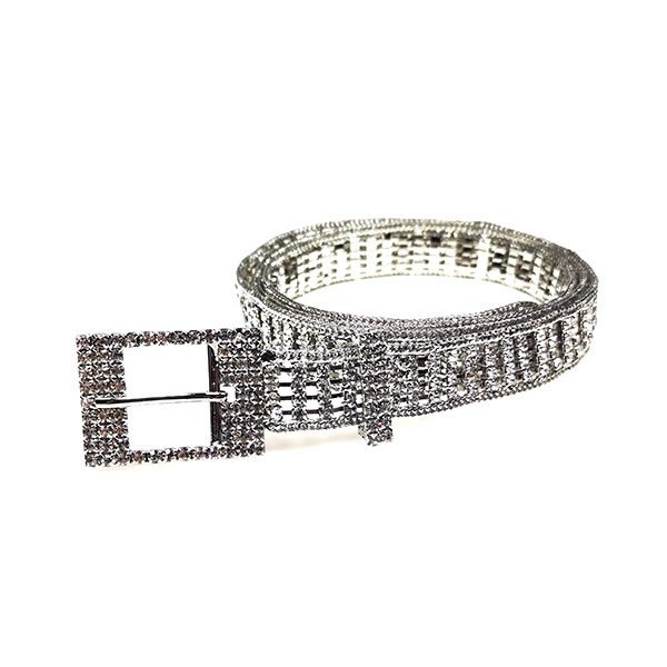 Shiny Diamond Studded Bling Bling Chain Belts for Ladies - Image 4