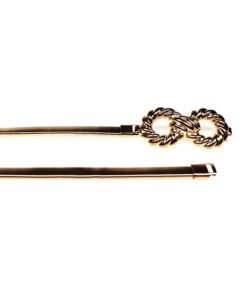 Alternative view of Women Circle Link Gold Chain Stretch Body Belt for Skirt