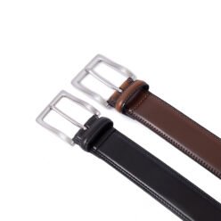 Alternative view of Single Prong Buckle Business Leather Belt for Men LA1030