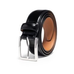 Alternative view of Genuine Leather Single Prong Buckle Belt LA1240A