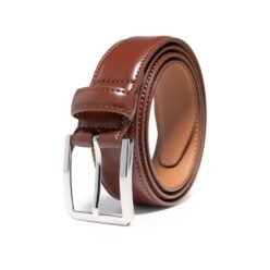 Genuine Leather Single Prong Buckle Belt LA1240A