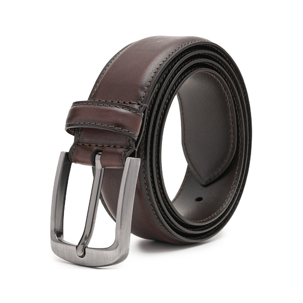 Full-Grain Leather Casual Dress Belt LA2069N - Image 6